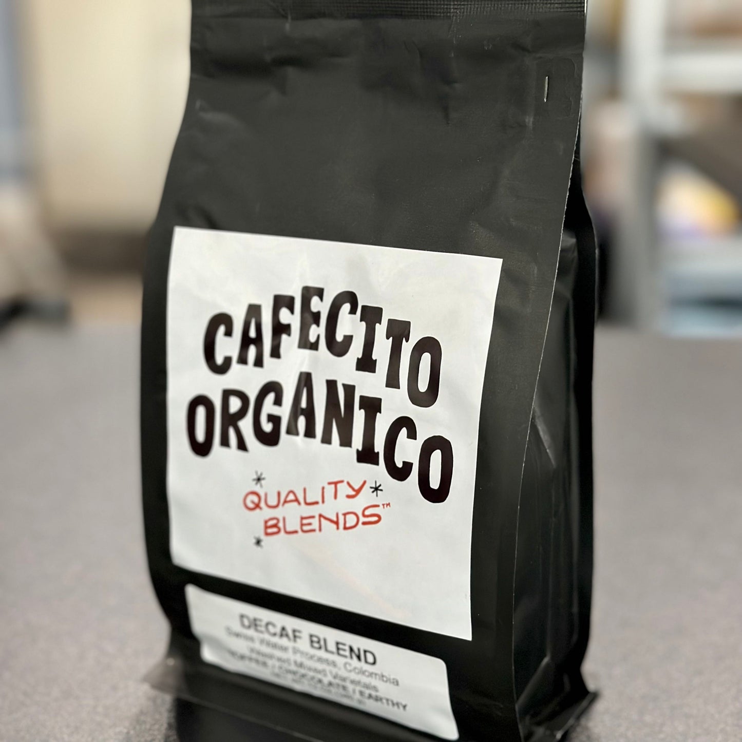 Image of Decaf Blend coffee bag